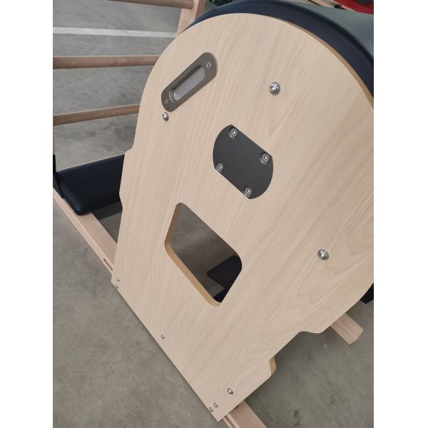 Maple Pilates Ladder Barrel U+PL003BSF with Foot Pedal Adjustment Mechanism