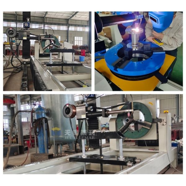 Pipeline Circumferential Circular Seam Welding Machine Argon Arc Welding