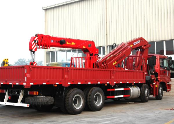 Economical Heavy Things Lift Truck Loader Crane , 16 Ton Truck With Crane