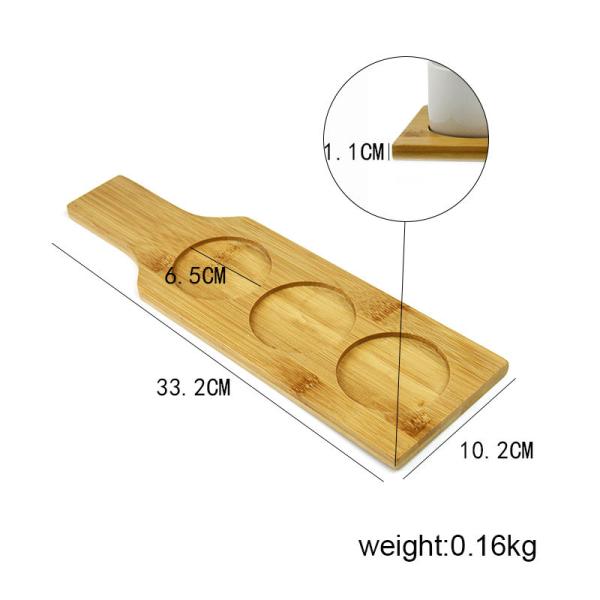 Изоляция жары каботажного судна чая творческого анти- скида бамбуковая