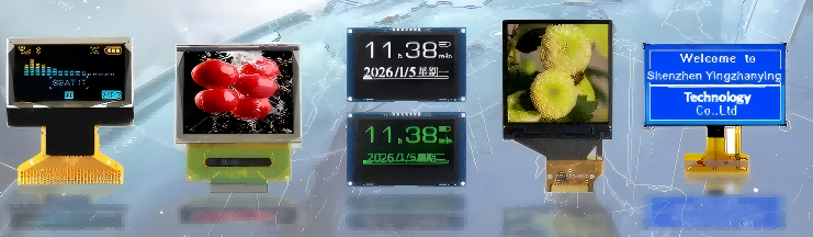 2.7 inch 128x64 Pixel OELD Module Multi Interface Low Power Long Lifespan