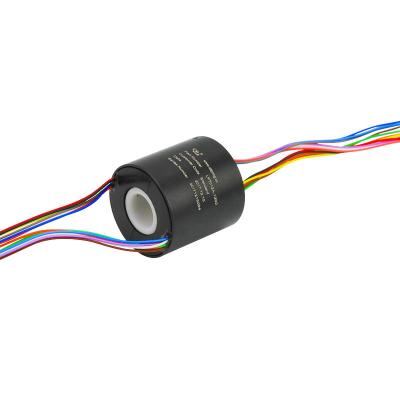 Robôs de varredura através de um anel de deslizamento de 12,7 mm