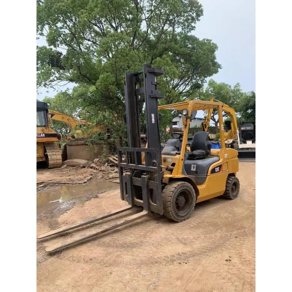 3 Ton Diesel Cat Forklift in Japan with Standard Lifting Height and 150mm Fork Width