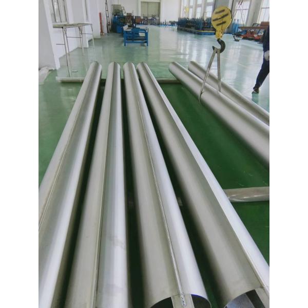 ASTM B862 Titanium Welded Tube Big Outer Diameter OD 3 - 114mm With Acid Surface
