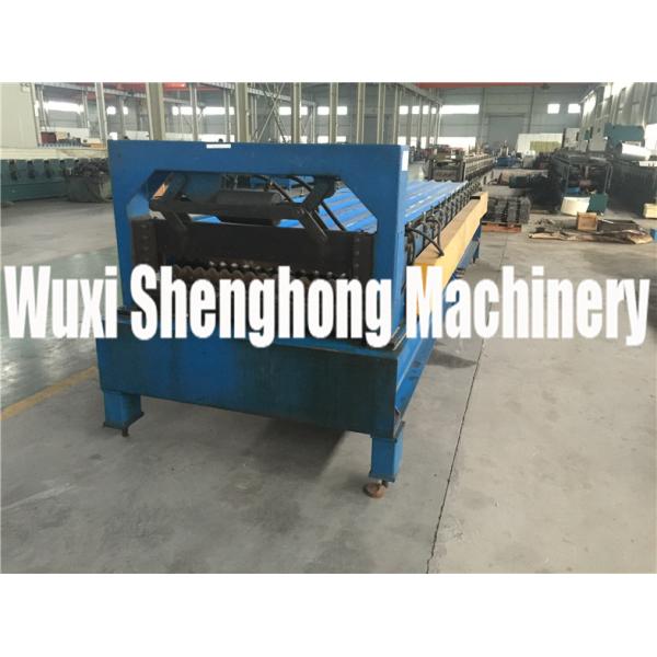 Wave Shape Roof Sheet Roll Forming Machine European Standard