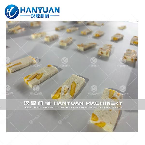 Équipement de découpe de barres de nougat de mangue