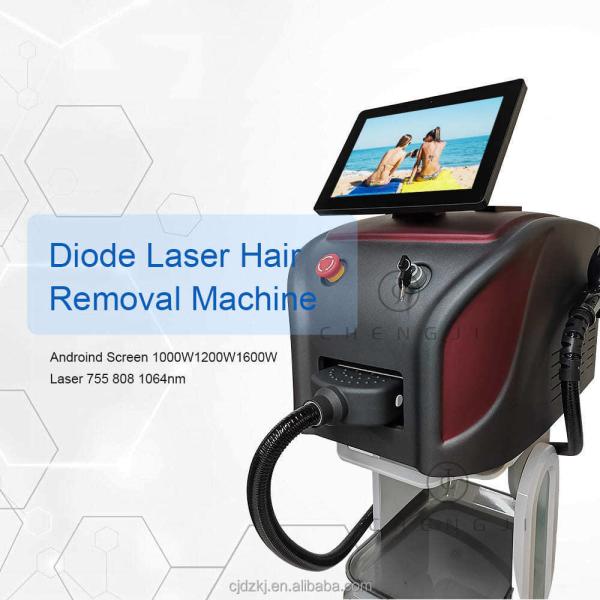 TEC Cooling Portable Diode Laser Machine Commercial Laser Permanent Hair Removal Machine 4500W
