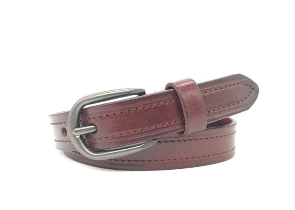 Adjustable Brown 2.3CM Women's Fashion Leather Belts