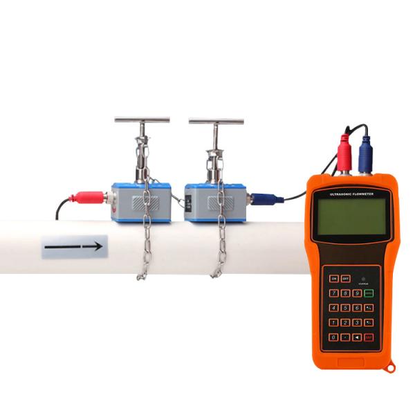 Plastic Handheld Flow Meter Ultrasonic Water Flow Sensor