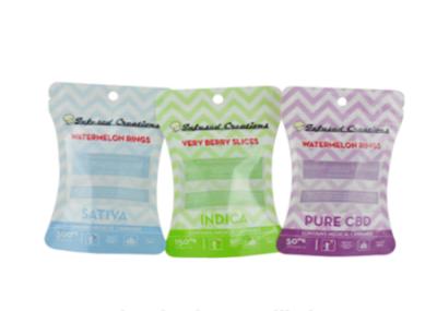 Custom Printed Shaped Pouch Plastic Packaging Bag Stand Up Eco - Friendly