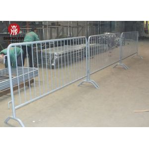 Movable Pedestrian 1x2m Portable Event Fencing Powder Coated Galvanized