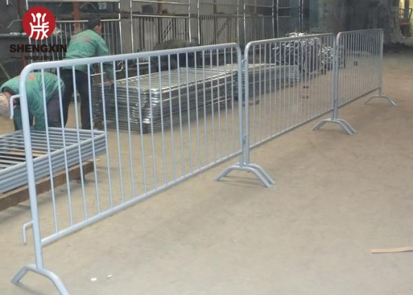 Movable Pedestrian 1x2m Portable Event Fencing Powder Coated Galvanized