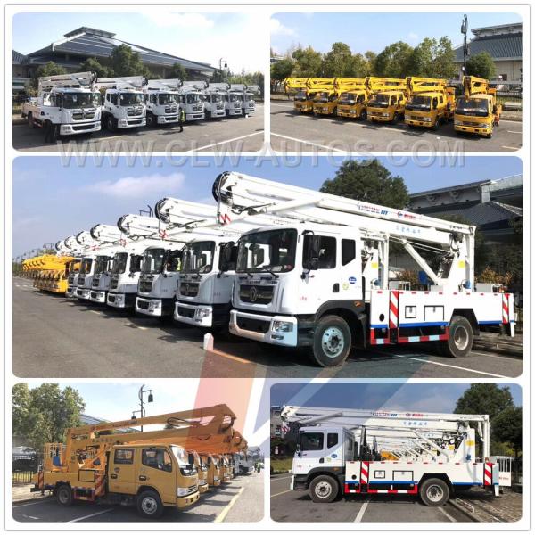Isuzu 29 гидравлической телескопичной воздушной метров тележки Skylift платформы