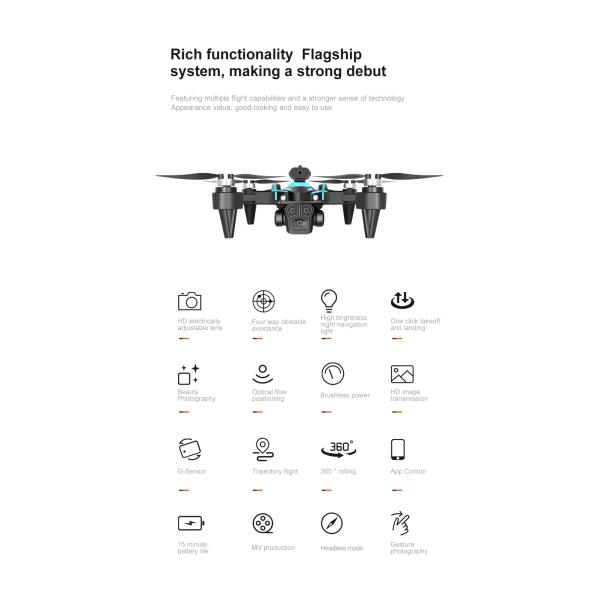 Looking for a Beginner-Friendly Drone Check Out Our M T2 Wifi K3 Pro 4k Dual Camera Mini Remote Control Quadcopter