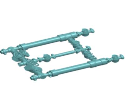 API 6A Filter Choke Manifold 2000-25000psi Drilling Tool