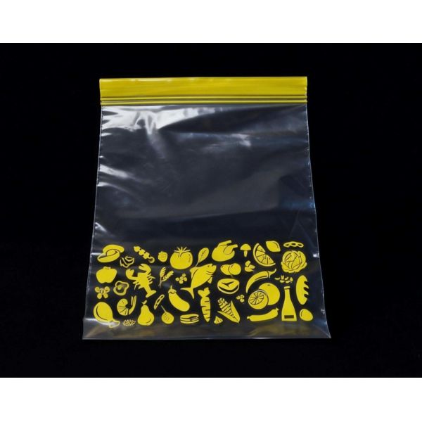 Customizable PE Double Zipper Food Storage Bags BPA-Free Leakproof & Reusable Ideal for Kitchen Organization & Meal Prep