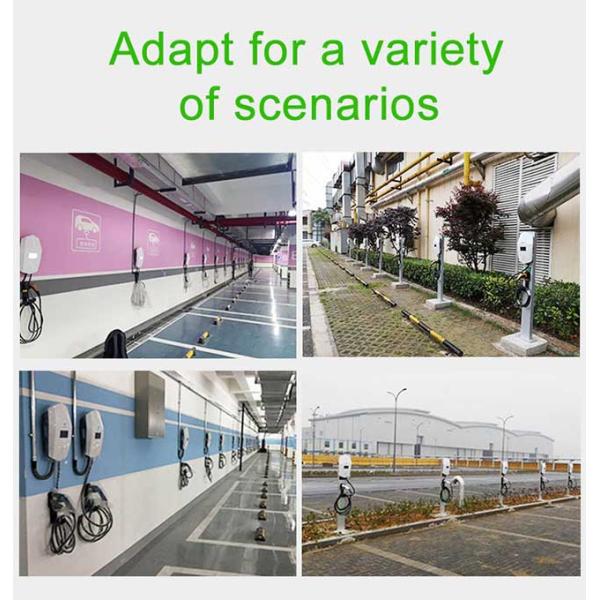 22KW Wallbox Fast Wall Mounted AC EV Charger IP67 Type 1 Type 2