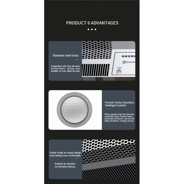 Вентиляционный воздушный занавес из нержавеющей стали с индукцией тела 32 дюйма