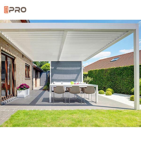 3x6m Modern Aluminum Pergola Backyard Patio Louvered Roof