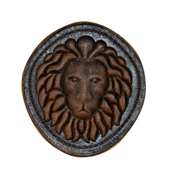 OEM Embossed Leather Vest Patches Personalized Logo For Jeans