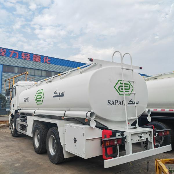 Shacman H3000 6*4 400HP 20cbm Fuel Bowser Truck , Mobile Refueling Tank Truck