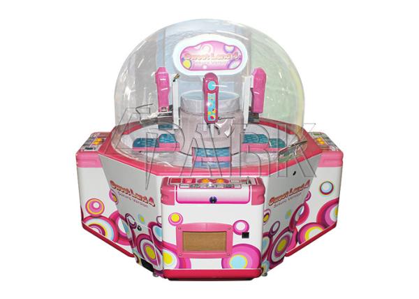 Funny Sweet Land 4 Players Toy Stacker Game Machine Simulator 12 Months Warranty