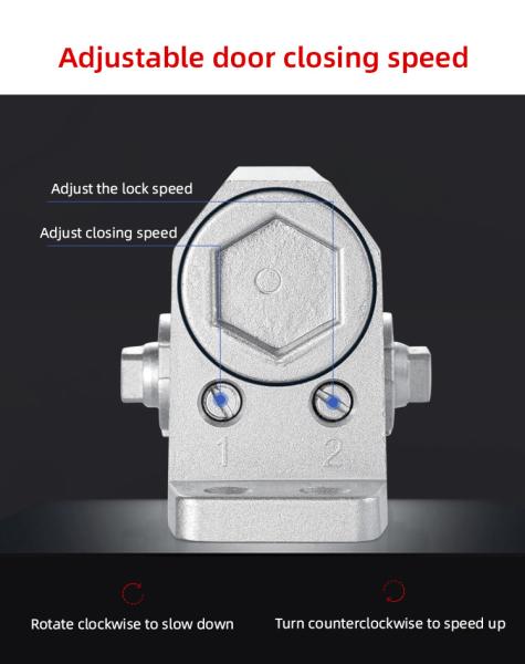 Two Speed Adjustable Iron Hydraulic Auto Door Closer for All Metal and Plastic Doors
