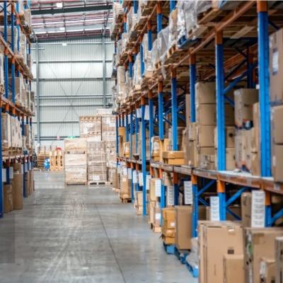 Estantes para almacenamiento en almacenes selectivos EURO Estantes para paletas