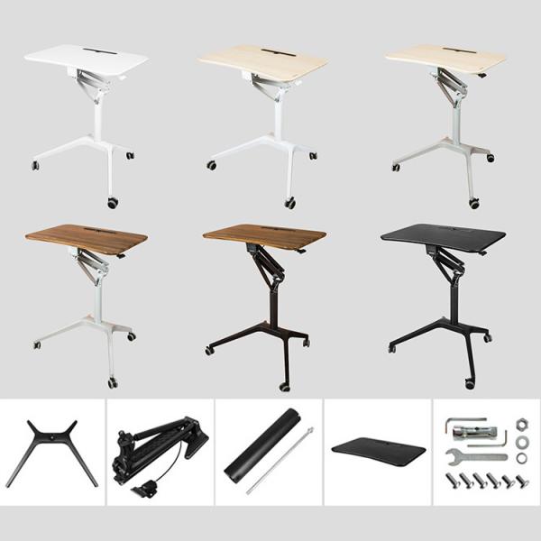 680mm Pneumática Mesa Laptop de madeira Escritório para Adultos Custom 2023 Design Modern Luxury