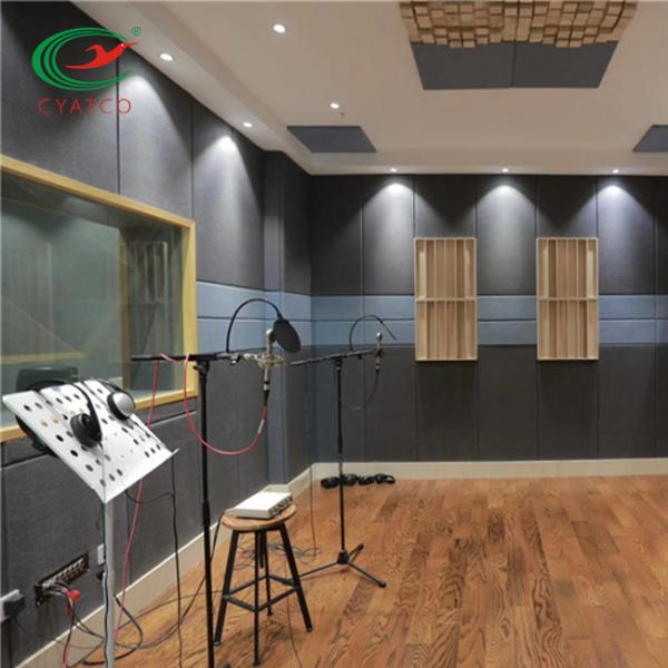 Stable Fiberglass Fabric Acoustic Panel Multiscene Practical