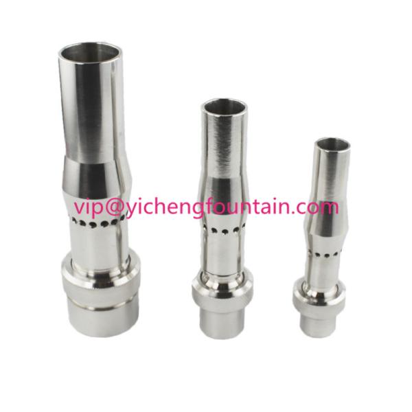 Aerated Foam Spray Nozzle Angle Water Fountain Spray Heads 1/2 Inch To 1-1/2 Inches