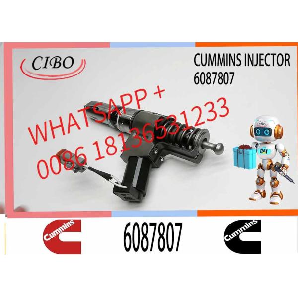 Refabricado Melhor preço Injetor de combustível comum ferroviário 4384360 6087807