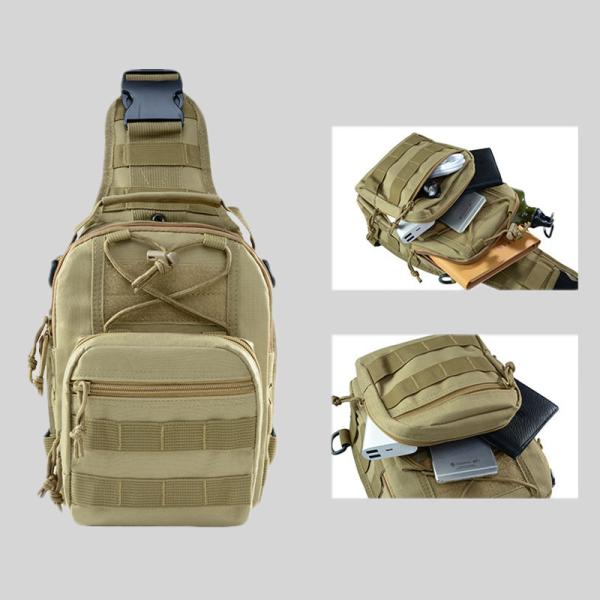 Polyester Sling Cross Body Tactical EDC Molle Assault Range Bags for Outdoor gear