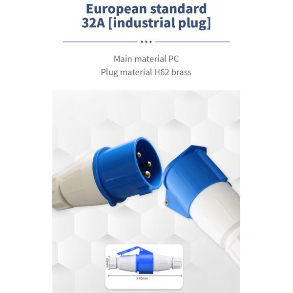 OEM ODM Type 2 Portable EV Charger 3.5KW 16A Home Charging Point