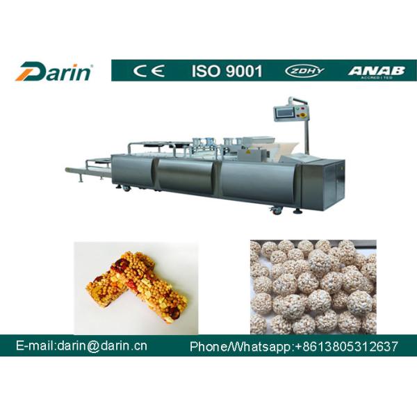 Linha de processamento contínua & automática petiscos da bola do petisco que fazem a máquina