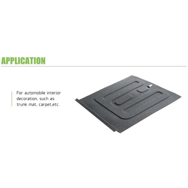 Auto interior decoration carpet adhesive