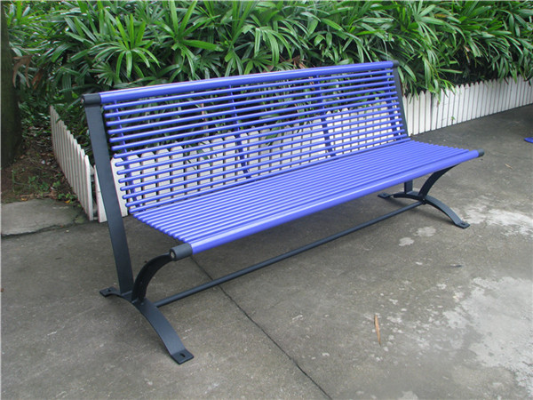 Metal Cast Iron Round Tree Benches Backless For Garden Street Campus