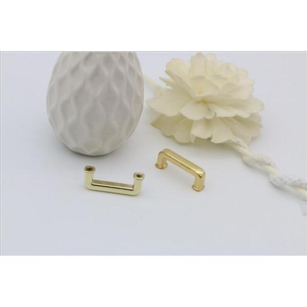 High end zinc alloy light gold 19 mm square metal arch bridge buckle with best price