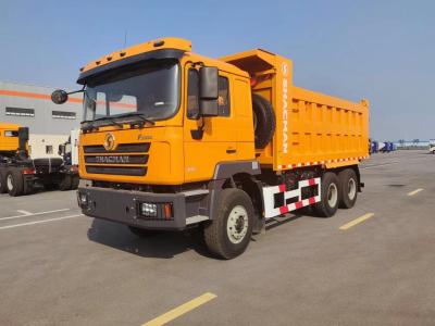 340hp caminhão de descarga pesado SHACMAN F3000 caminhão tipper amarelo 6x4 380HP 430HP
