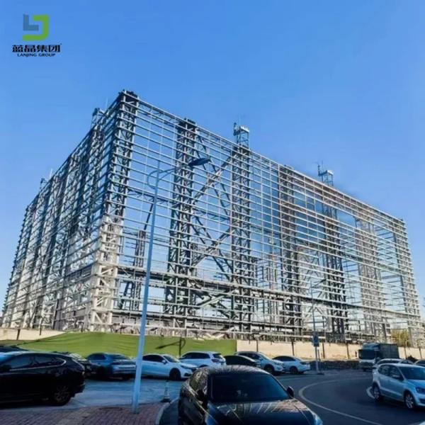 Custom Steel Structure Warehouse Building with Sandwich Panels