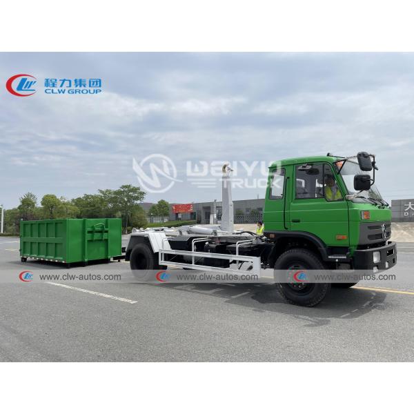 Donfeng 12cbm 12m3 Garbage Transfer Truck Waste Hydraulic Hooklift Equipment
