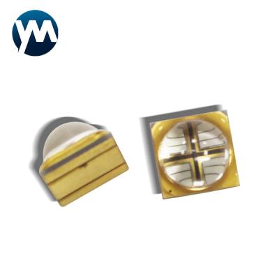 Alto - grânulos da lâmpada da lente de quartzo de Chip Led Uv 10w SMD do certificado da empresa da tecnologia
