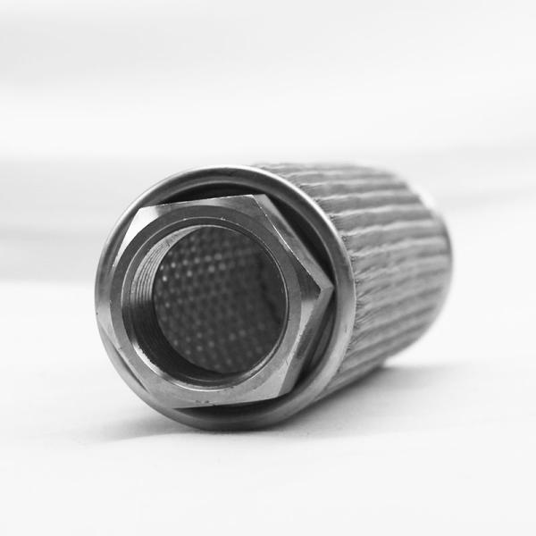 Pleated Stainless Steel Wire Mesh Hydraulic Oil Filter Element Strainer