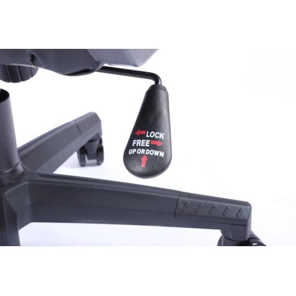 Executive Swivel Tilt Black And Gold Executive Chair Massage 0.169CBM 84 X 65 X 31MM Lumbar Support