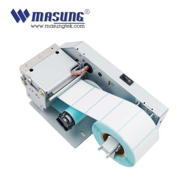 384 Dots / Line Barcode Label Machine 203 DPI Resolution With Queue Management Machine