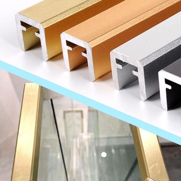Алюминиевый профиль балюстрады прессовал алюминиевый профиль 25mm u 20mm 12mm 10mm