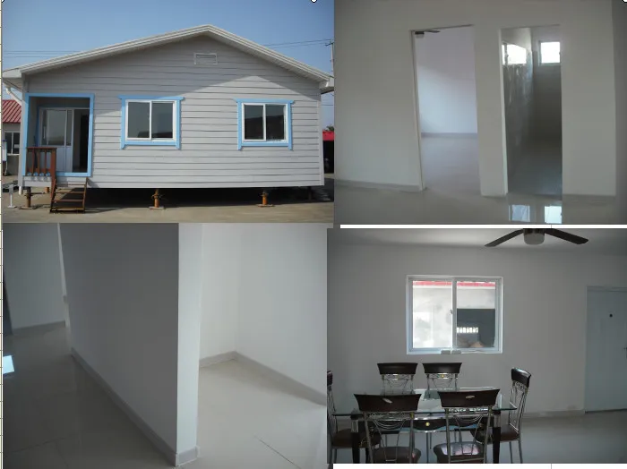 Estructura de acero Casa de contenedores prefabricada Hogar de familia/casas de vacaciones/restaurantes/tiendas comerciales temporales/cafés/estaciones de rescate médico/almacenes de reserva de material/oficinas