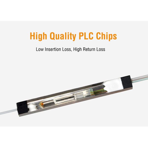 1x8 1x16 1x32 SC UPC Fiber Optic PLC Splitter Mini Steel Type Green PLC Fiber Splitter