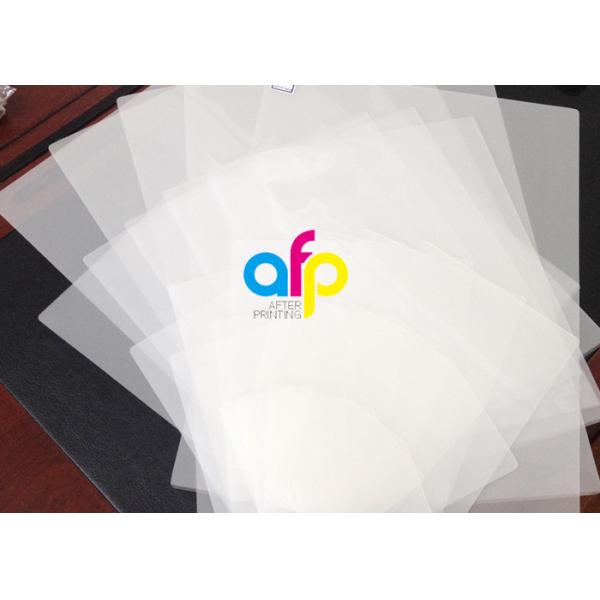 Double Side Matt Finish Laminating Pouches A4 Self Adhesive Laminating Pouches