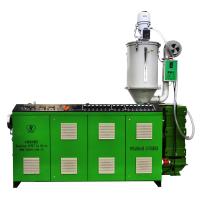 Máquina de fabricação de tubos compostos de plástico de cabeça dupla 20-63 PPR / PPH Extrusora de parafuso único HYSJ80/34 45kw para 3 camadas